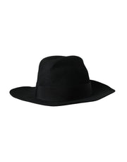 Black Rabbit Fedora Trilby Women Hat Dolce & Gabbana