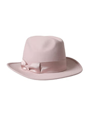 Pink Rabbit Fedora Trilby Women Hat Dolce & Gabbana