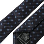 Black Blue Polka Dot Silk Adjustable Men Tie Dolce & Gabbana