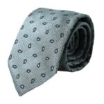 Green 100% Silk Patterned Adjustable Men Tie Dolce & Gabbana