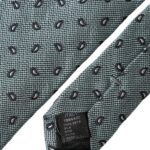 Green 100% Silk Patterned Adjustable Men Tie Dolce & Gabbana