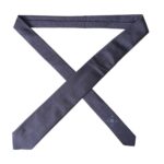 Navy Blue Silk Patterned Adjustable Men Tie Dolce & Gabbana