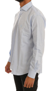 Light Blue Cotton Dress Shirt Cavalli