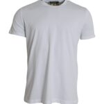 White Cotton Roundneck Short Sleeve T-shirt Dolce & Gabbana