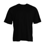 Black Cotton Round Neck Short Sleeves T-shirt Dolce & Gabbana