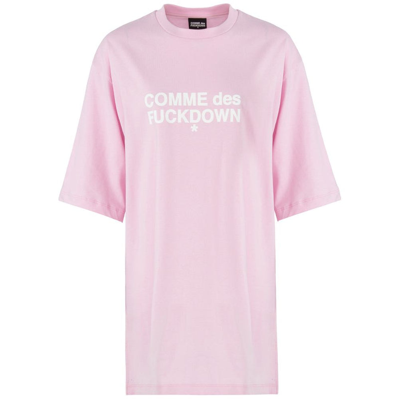 Pink Cotton Dress Comme Des Fuckdown