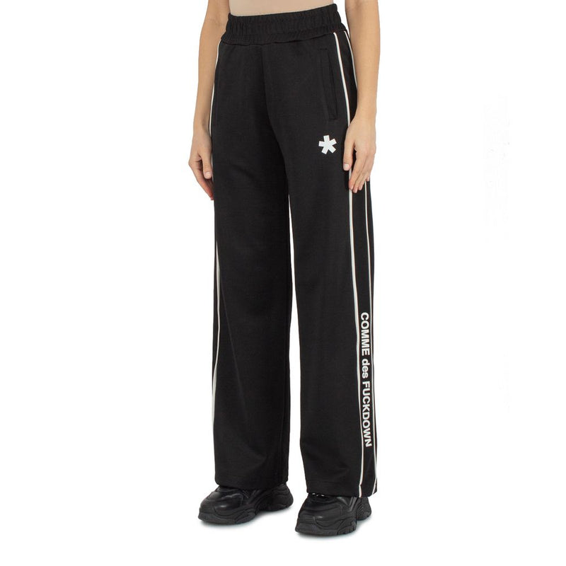 Black Polyester Jeans & Pant Comme Des Fuckdown