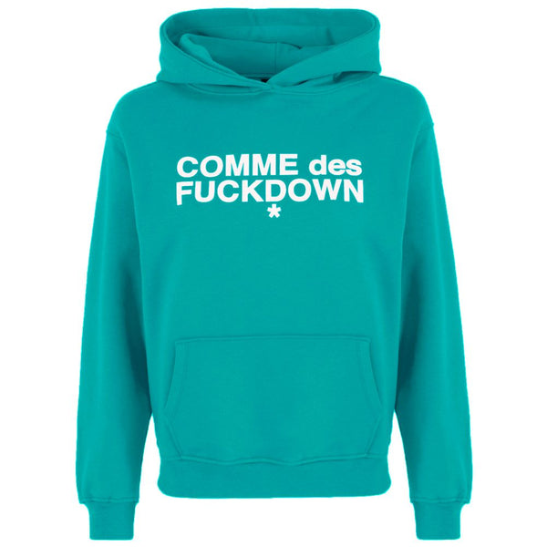 Green Cotton Sweater Comme Des Fuckdown