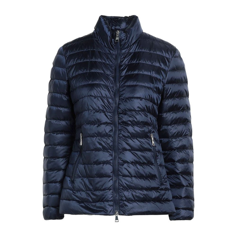 Blue Polyamide Jackets & Coat Add