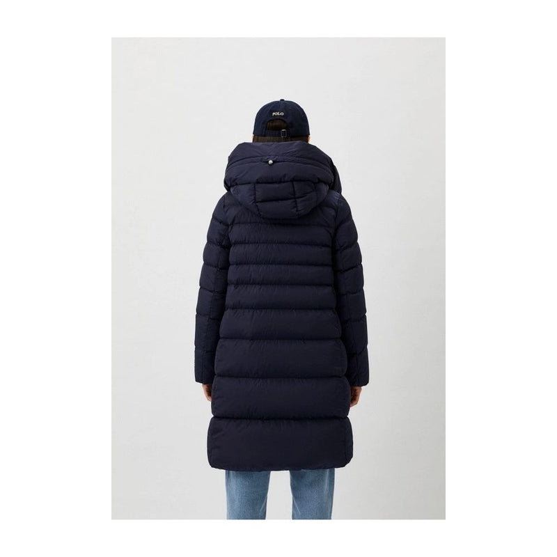 Blue Polyamide Jackets & Coat Add