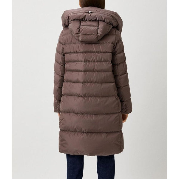 Brown Polyamide Jackets & Coat Add