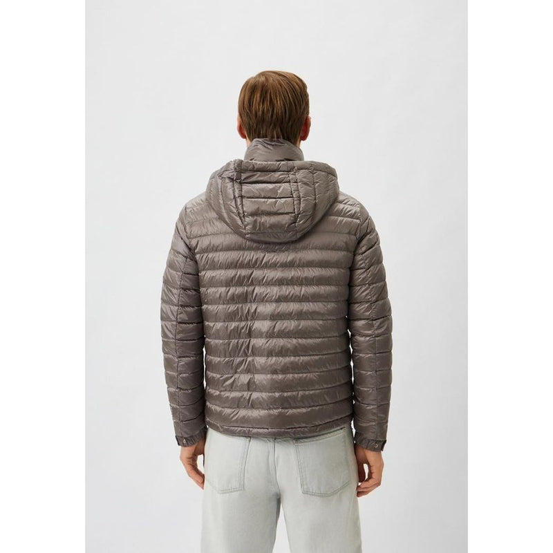 Gray Polyamide Jacket Add