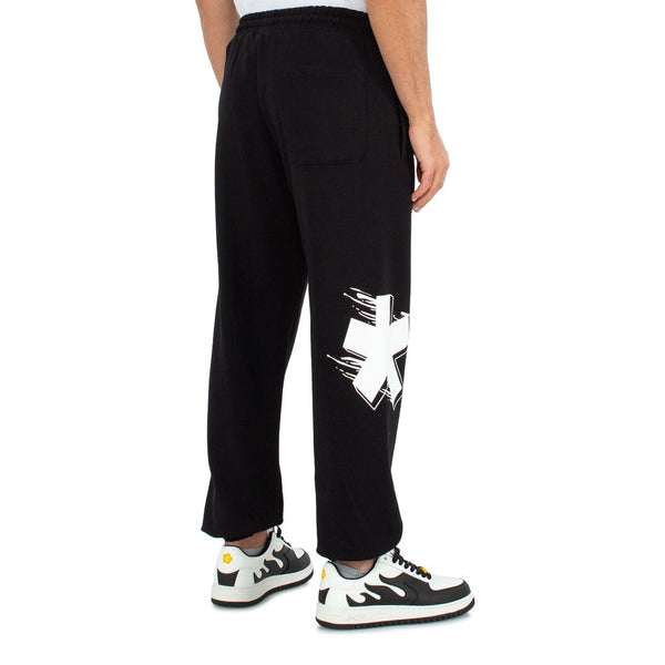 Black Cotton Men Sweatpant Comme Des Fuckdown