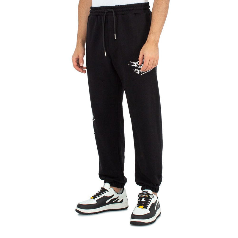 Black Cotton Men Sweatpant Comme Des Fuckdown