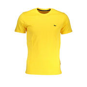 Yellow Cotton T-Shirt Harmont & Blaine