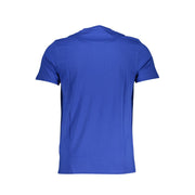 Blue Cotton T-Shirt Harmont & Blaine