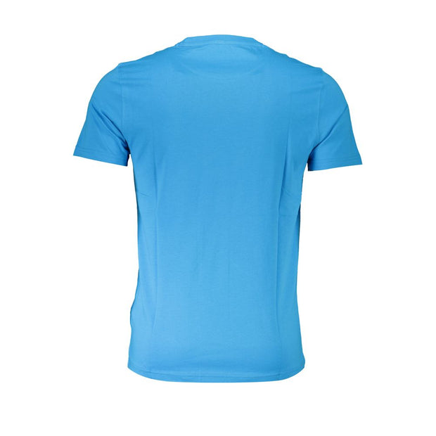 Light Blue Cotton T-Shirt Harmont & Blaine