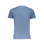 Blue Cotton T-Shirt Harmont & Blaine