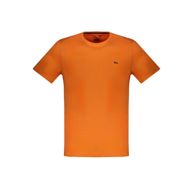 Orange Cotton T-Shirt Harmont & Blaine