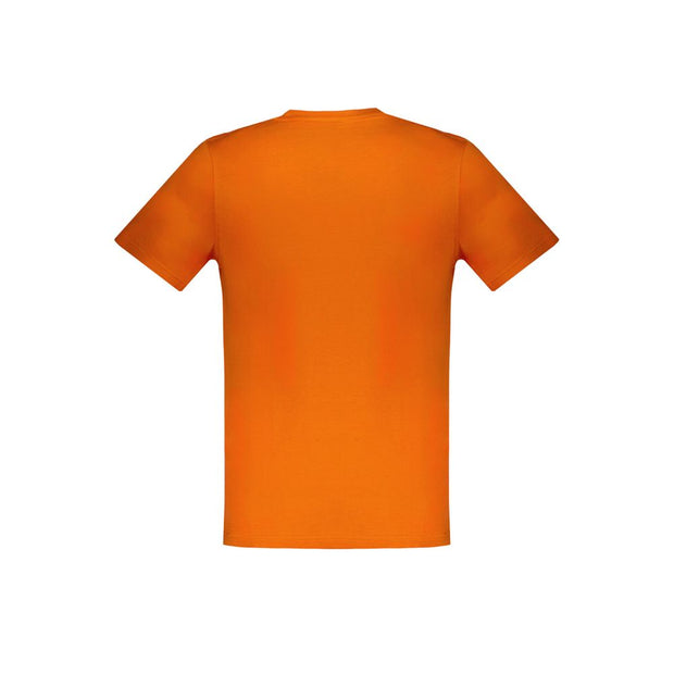 Orange Cotton T-Shirt Harmont & Blaine