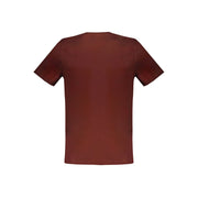 Brown Cotton T-Shirt Harmont & Blaine