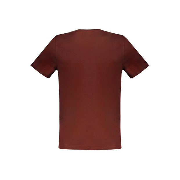 Brown Cotton T-Shirt Harmont & Blaine