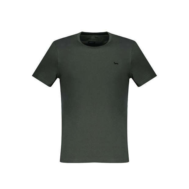 Green Cotton T-Shirt Harmont & Blaine