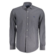 Blue Cotton Shirt Harmont & Blaine