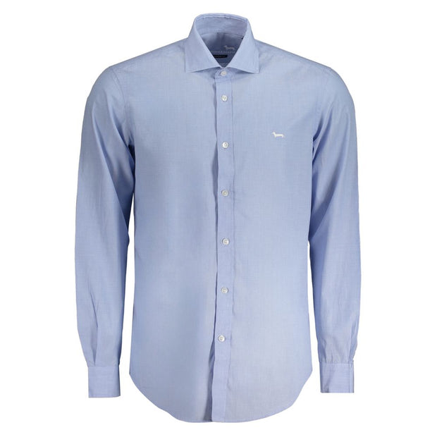 Light Blue Cotton Shirt Harmont & Blaine