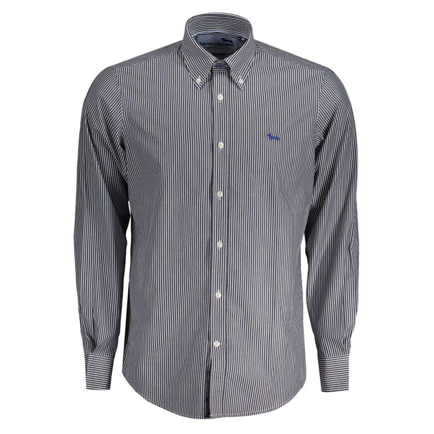 Blue Cotton Shirt Harmont & Blaine