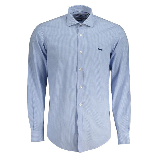 Light Blue Cotton Shirt Harmont & Blaine