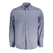 Blue Cotton Shirt Harmont & Blaine