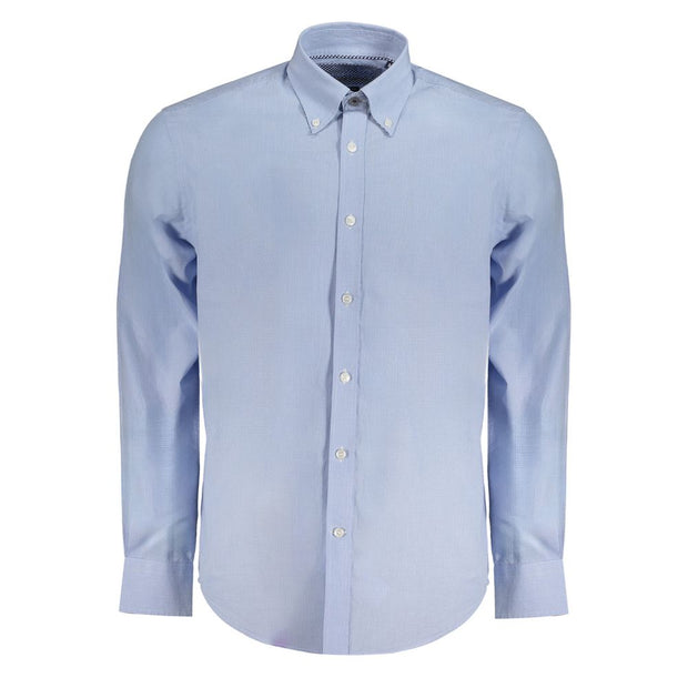 Light Blue Cotton Shirt Harmont & Blaine