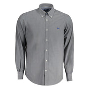 Blue Cotton Shirt Harmont & Blaine