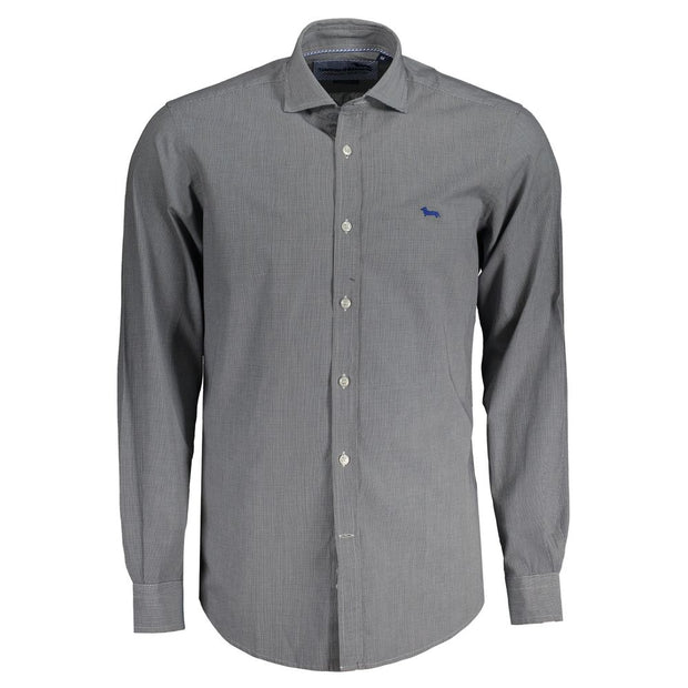 Blue Cotton Shirt Harmont & Blaine