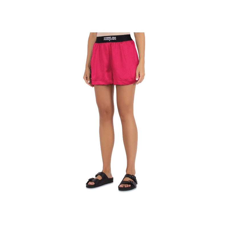 Fuchsia Polyester Short Comme Des Fuckdown