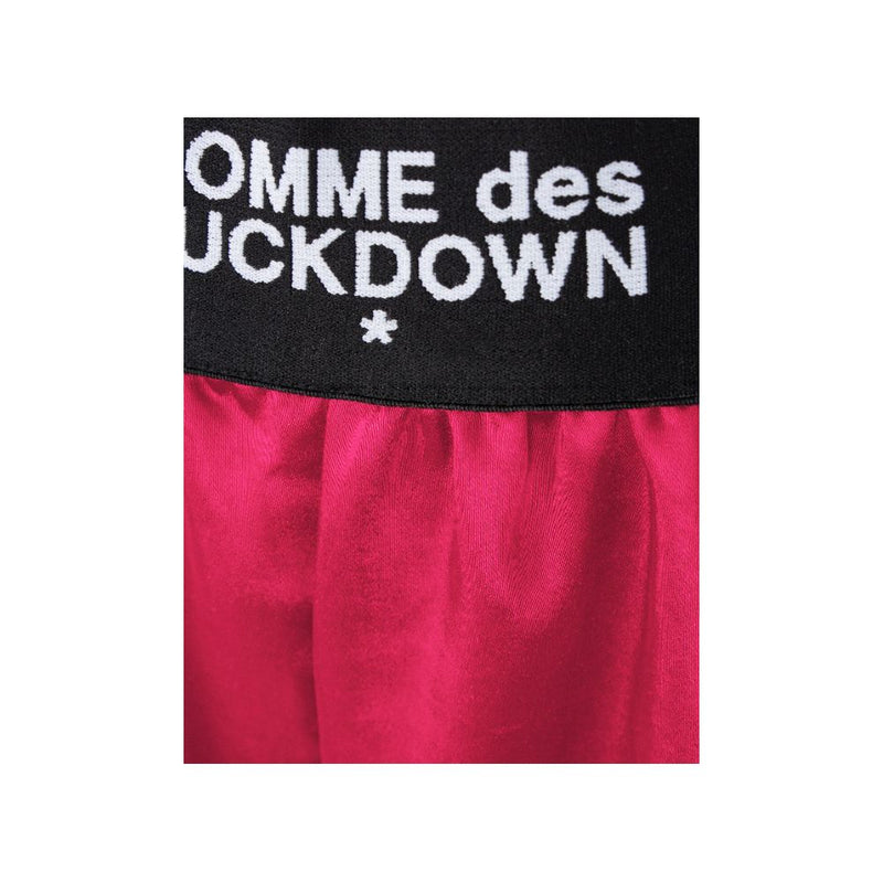 Fuchsia Polyester Short Comme Des Fuckdown