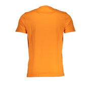 Orange Cotton T-Shirt Harmont & Blaine