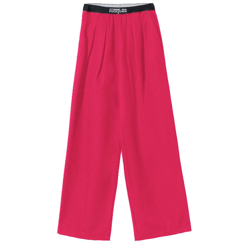 Fuchsia Polyester Jeans & Pant Comme Des Fuckdown