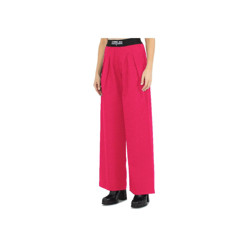 Fuchsia Polyester Jeans & Pant Comme Des Fuckdown