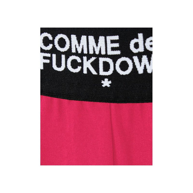 Fuchsia Polyester Jeans & Pant Comme Des Fuckdown