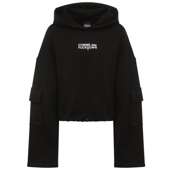 Black Cotton Sweater Comme Des Fuckdown