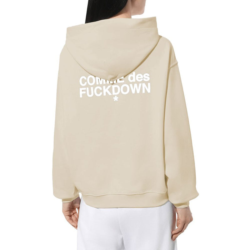 Beige Cotton Sweater Comme Des Fuckdown