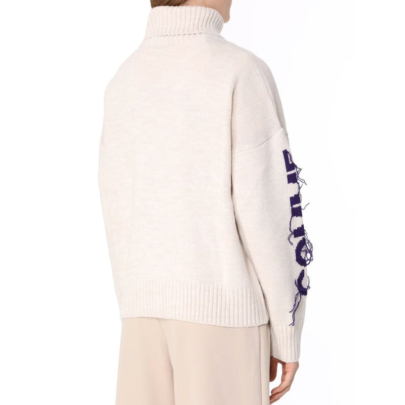 Beige Acrylic Sweater Comme Des Fuckdown