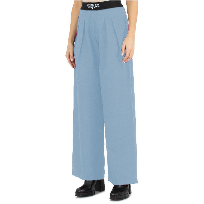 Light Blue Polyester Jeans & Pant Comme Des Fuckdown