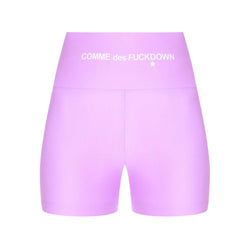 Purple Polyester Short Comme Des Fuckdown