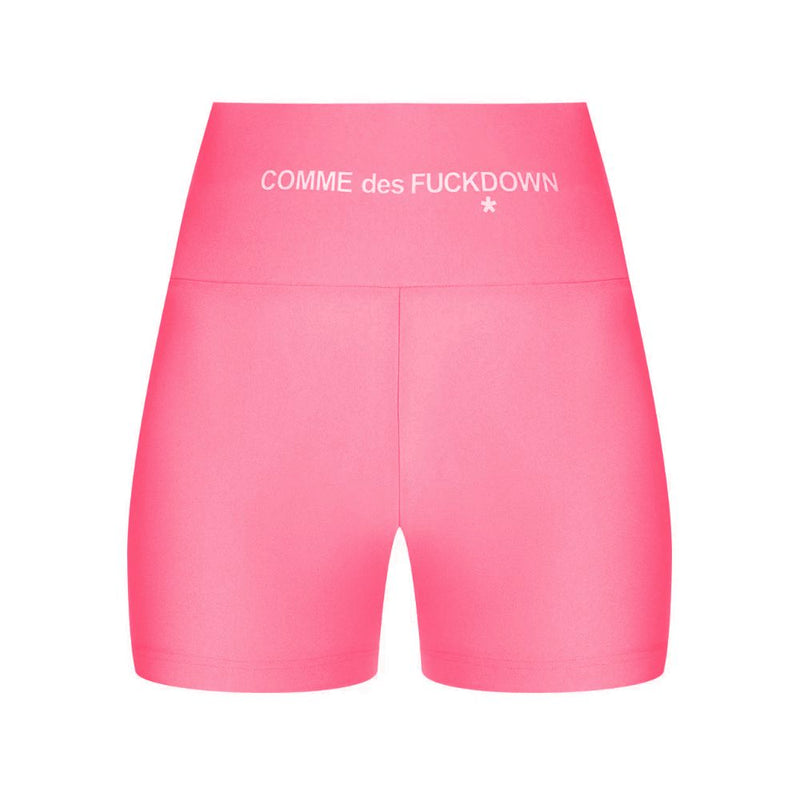 Pink Polyester Short Comme Des Fuckdown