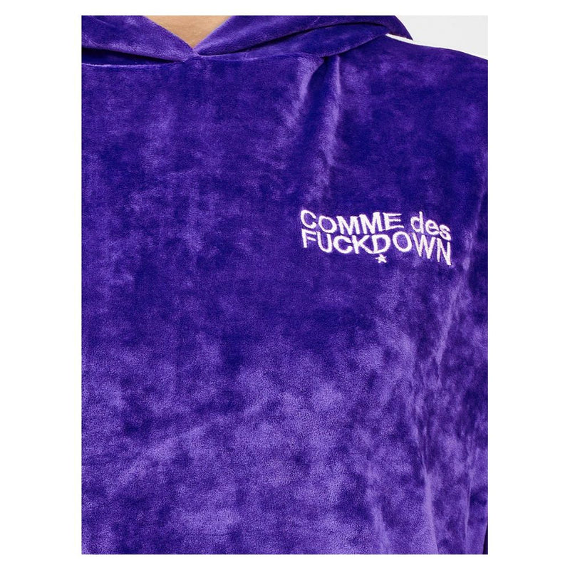 Purple Polyester Sweater Comme Des Fuckdown