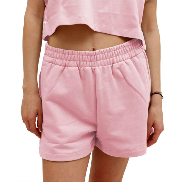 Pink Cotton Short Comme Des Fuckdown