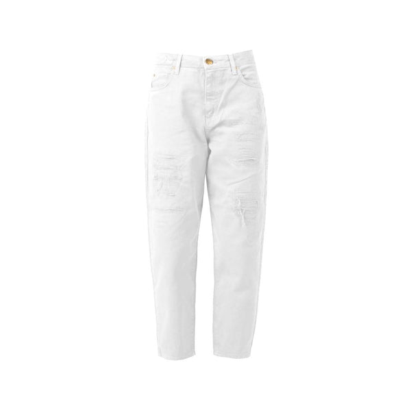 White Cotton Jeans & Pant PINKO